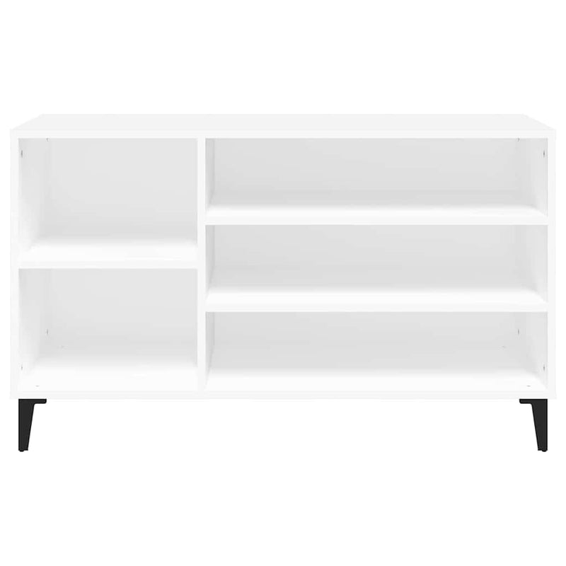 Pantofar, alb, 102x36x60 cm, lemn compozit