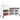 Pantofar, alb extralucios, 102x36x60 cm, lemn compozit