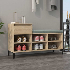 Pantofar, stejar sonoma, 102x36x60 cm, lemn prelucrat