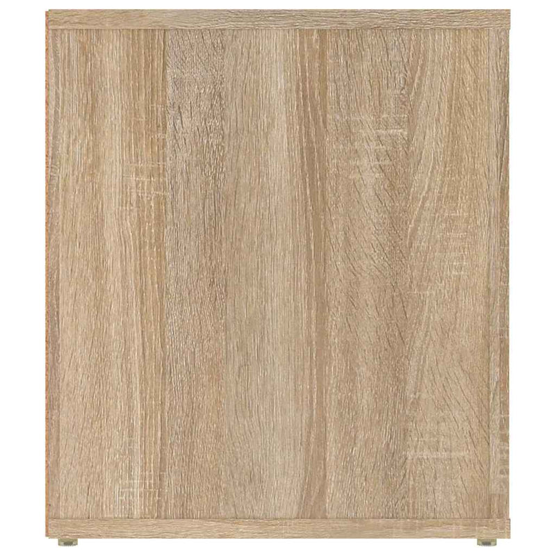 Comodă TV, stejar sonoma, 100x35x40 cm, lemn prelucrat