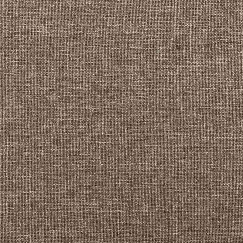 Cadru de pat cu arcuri Taupe 90x190 cm Stofa