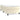 Cadru de pat cu arcuri, crem, 90x200 cm, piele ecologică