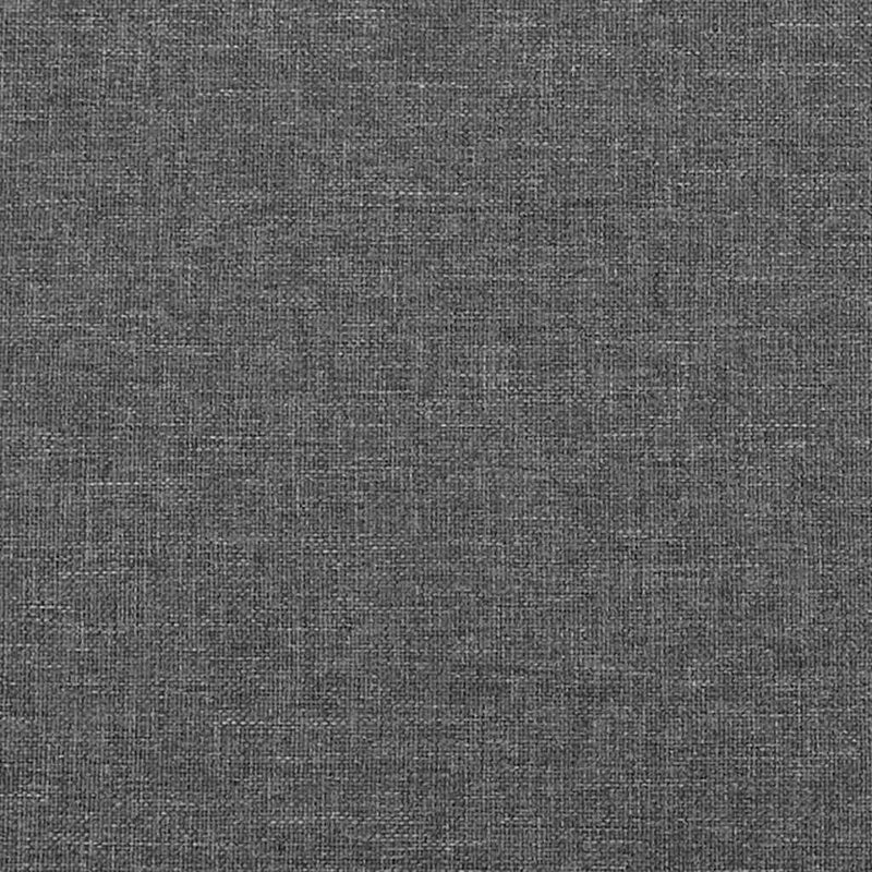 Tăblie de pat gri închis 100x5x118/128 cm, material textil
