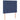 Tăblie de pat albastră 100x5x118/128 cm, material textil