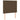 Tăblie de pat maro închis 100x5x118/128 cm, material textil