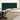 Tăblie de pat verde închis 160x5x118/128 cm catifea