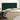 Tăblie de pat verde închis 180x5x118/128 cm catifea