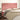 Tăblie de pat roz 180x7x118/128 cm catifea