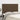 Tăblie de pat maro închis 144x5x118/128 cm, material textil