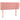 Tăblie de pat cu aripioare roz 103x23x78/88 cm catifea