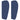 Tăblie de pat cu aripioare, albastru, 83x23x78/88 cm textil