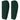 Tăblie de pat cu aripioare verde închis 203x23x78/88 cm catifea