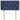 Tăblie de pat cu aripioare, albastru, 83x23x78/88 cm textil