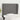 Tăblie de pat cu aripioare gri închis 103x23x118/128 cm textil