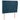 Tăblie pat cu aripioare albastru închis 83x23x118/128cm catifea