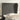 Tăblie de pat cu aripioare gri închis 93x23x118/128 cm catifea