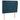 Tăblie pat cu urechi albastru închis 103x23x118/128cm catifea