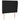 Tăblie de pat cu aripioare, negru, 83x23x118/128 cm, piele eco