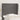 Tăblie de pat cu aripioare, gri, 83x23x118/128 cm, piele eco