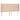 Tăblie pat cu aripioare cappuccino 183x23x118/128 cm piele eco