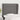 Tăblie de pat cu aripioare gri închis 93x23x118/128 cm textil