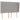 Tăblie de pat cu aripioare gri deschis 147x23x118/128 cm textil