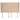 Tăblie pat cu aripioare cappuccino 147x23x118/128 cm piele eco