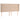 Tăblie pat cu aripioare cappuccino 203x23x118/128 cm piele eco