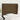 Tăblie de pat cu aripioare maro închis 93x23x118/128 cm textil