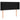 Tăblie de pat cu aripioare negru 93x16x78/88 cm textil