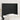 Tăblie de pat cu aripioare, negru, 103x16x118/128 cm, piele eco