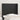 Tăblie de pat cu aripioare, negru, 103x16x118/128 cm, piele eco