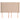 Tăblie pat cu aripioare cappuccino 147x16x118/128 cm piele eco