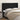 Tăblie de pat cu aripioare, negru, 163x16x118/128 cm, piele eco