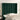 Tăblie pat cu aripioare verde închis 93x16x118/128 cm catifea