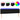 Tăblie de pat cu LED, negru, 180x5x78/88 cm, textil