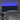 Tăblie de pat cu LED, albastru, 90x5x78/88 cm, textil