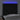 Tăblie de pat cu LED, negru, 90x5x118/128 cm, textil