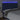 Tăblie de pat cu LED, albastru, 200x5x118/128 cm, textil