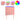 Tăblie de pat cu LED, roz, 80x5x118/128 cm, catifea