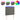 Tăblie de pat cu LED, gri închis, 100x5x118/128 cm, textil