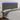 Tăblie de pat cu LED, gri închis, 180x5x118/128 cm, catifea