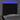 Tăblie de pat cu LED, negru, 90x5x118/128 cm, textil