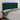 Tăblie de pat cu LED, verde închis, 180x5x118/128 cm, catifea
