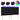 Tăblie de pat cu LED, negru, 200x5x118/128 cm, textil