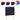 Tăblie de pat cu LED, negru, 100x5x118/128 cm, catifea