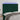 Tăblie de pat cu LED, verde închis, 144x5x118/128 cm, catifea