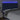 Tăblie de pat cu LED, albastru, 160x5x118/128 cm, textil
