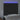 Tăblie de pat cu LED, negru, 90x5x118/128 cm, catifea