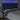 Tăblie de pat cu LED, albastru, 180x5x118/128 cm, textil